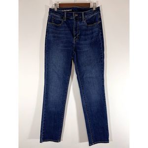 Talbots Flawless Medium Wash High Waist Straight Leg Jeans Women's Size 6